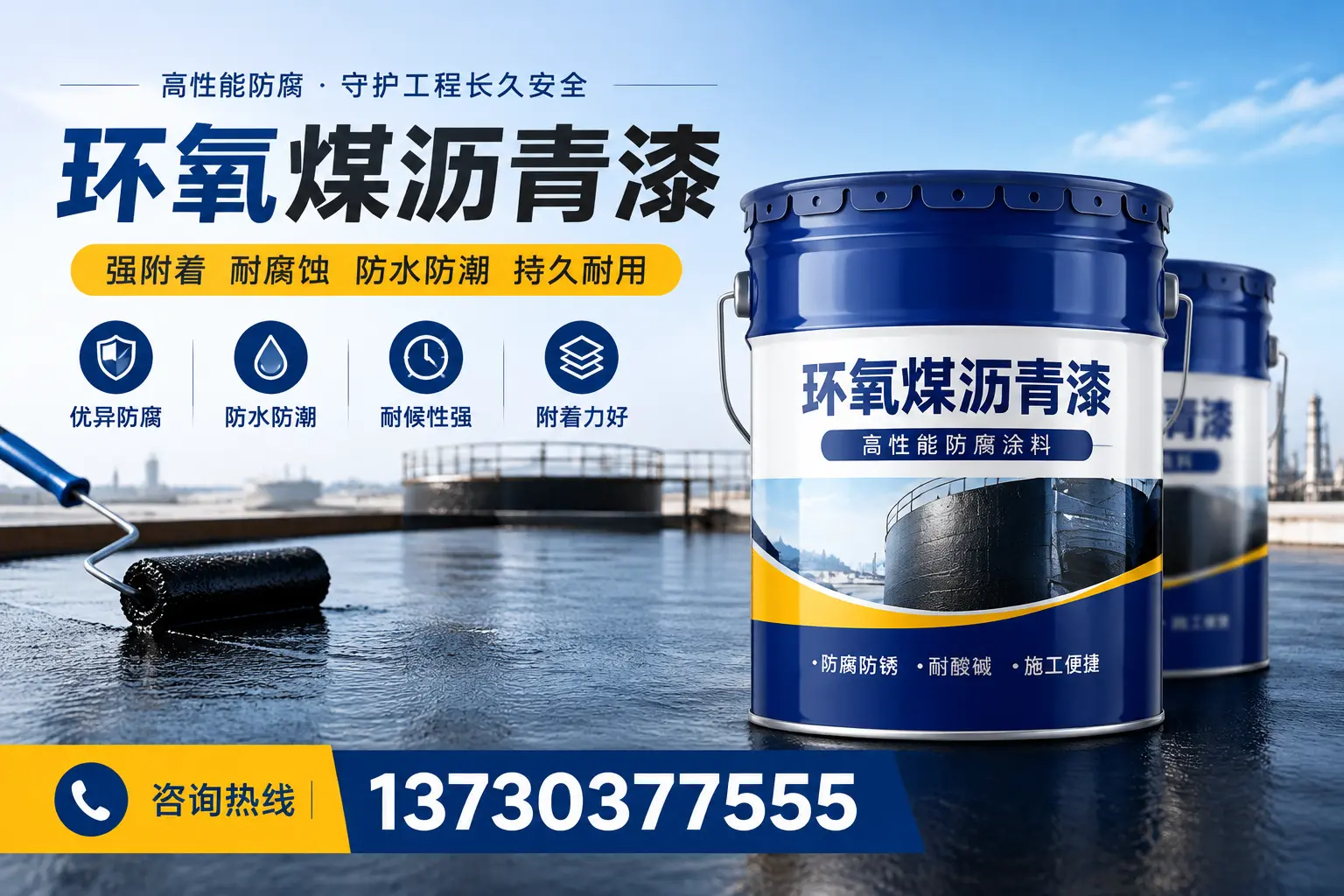 如何判断环氧煤沥青漆的质量?新野消费者指南